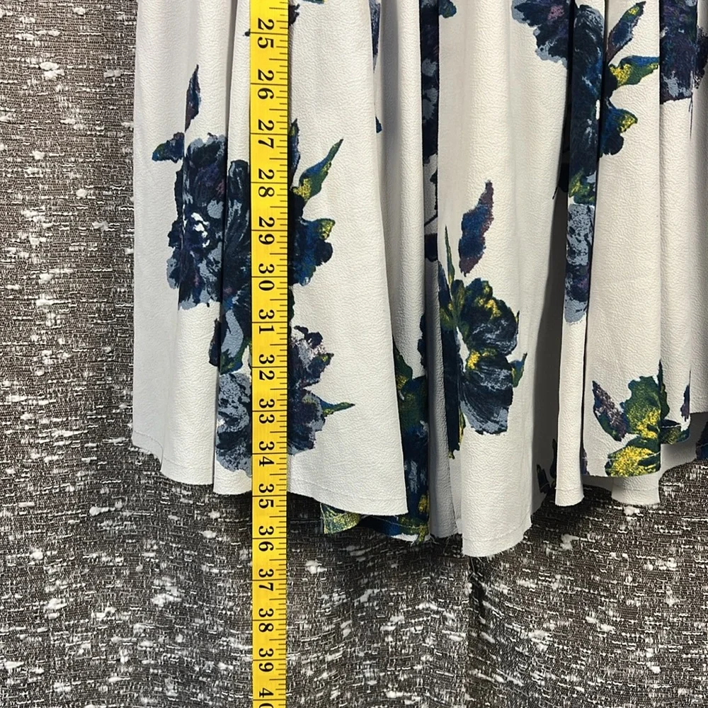 Free People OB420184 Cloud Combo Floral Flutter By Pleated‎ Mini Dress Size 4